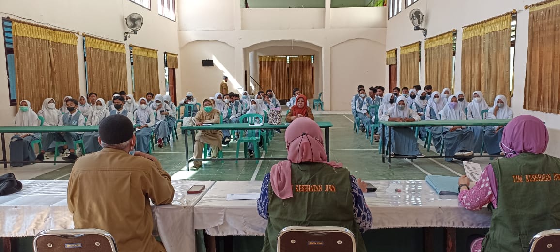 KUNJUNGAN TIM DKJPS RSJ MUTIARA SUKMA KE SMA 1 BIMA